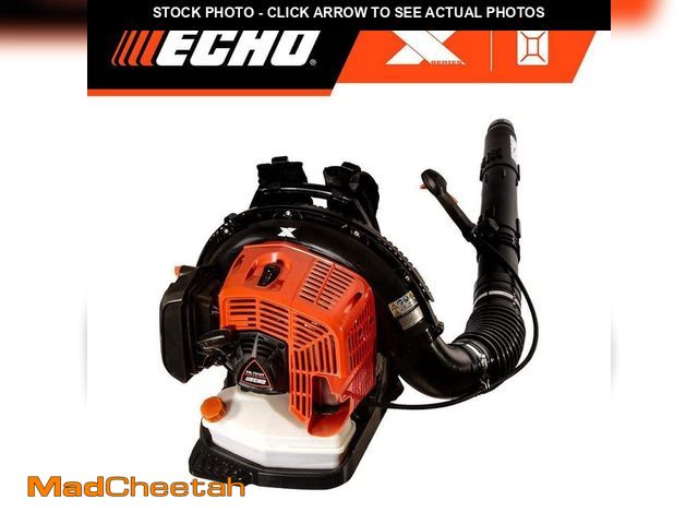Lot 74-13692888 - ECHO 240 MPH 835 CFM 79.9cc Gas 2-Stroke X Series Backpack Leaf Blower with Tube-Mounted Throttle - ...