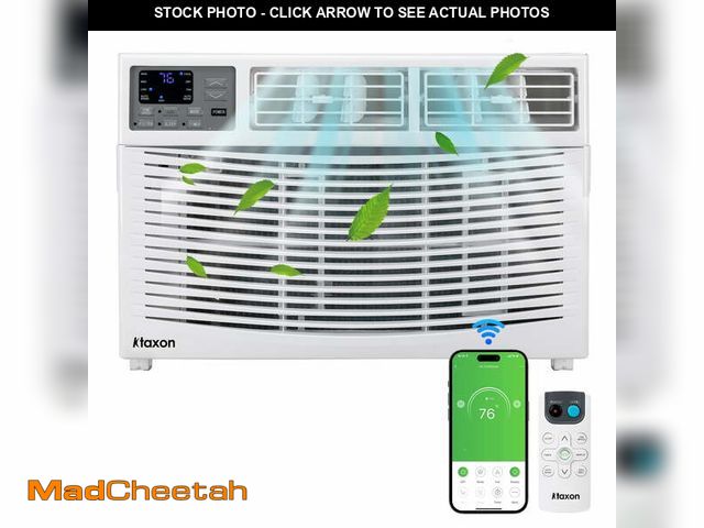 Lot 74-14588311 - Ktaxon 18000BTU Window Air Conditioner With WiFi and Eco Mode for Medium Rooms - USED