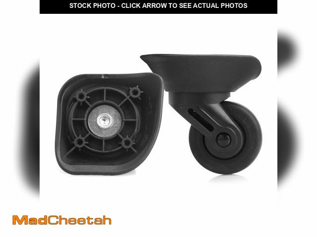 Lot 74-13550832 - Zoofen Luggage Wheels Replacement 2 pcs Suitcase Replacement Wheels Wear-Resistant Carry On Spinner ...