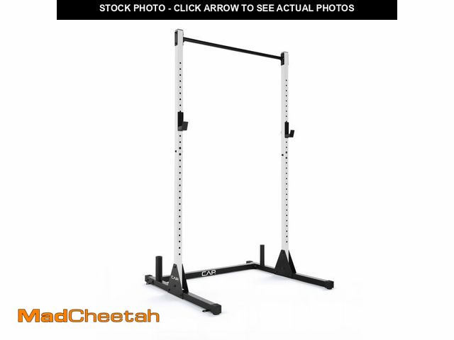 Lot 74-12786743 - CAP Barbell Power Rack with Pull Up Bar &amp; Attachments - Squat Rack &amp; Strength Training Power...