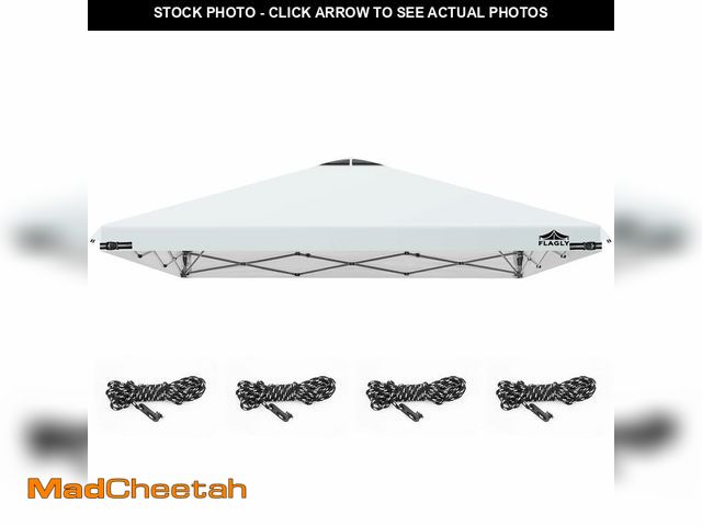 Lot 74-14204957 - 10x10ft Replacement Canopy Top with Air Vent, Waterproof &amp; UV Protection Canopy Tent Top Cover f...