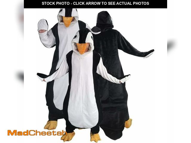 Lot 74-12718784 - Wearable Penguin Blanket Hoodie Sleeping Bags for Adults Women Men Super Soft Warm Cozy Flannel Flee...