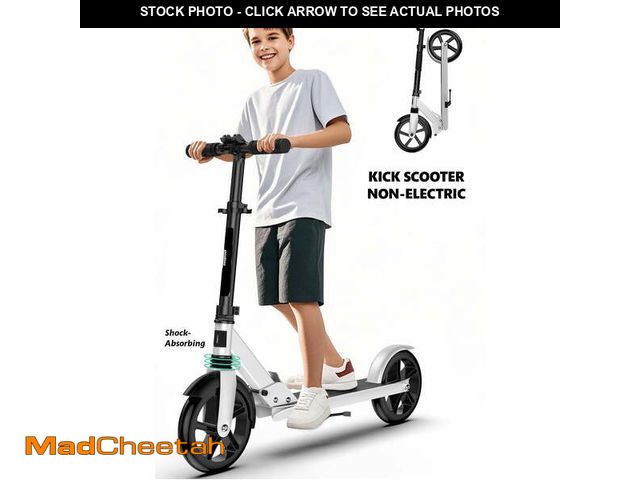 Lot 74-13767033 - LNOW Foldable Kick Scooter-8 in Wheels for Kid, Teens &amp; Adults, 4 Adjustable Levels, Max Load 24...