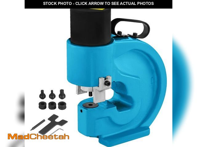 Lot 74-13674324 - Happybuy CH-70 Hydraulic Hole Punching Tool 35T Hole Digger Force Puncher Smooth Hole Puncher for Ir...