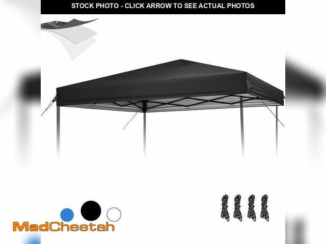 Lot 74-14263166 - 10Ãâ10 Canopy Replacement Top, Pop Up Canopy Replacement Tent Cover for Straight Leg Frame, Water...