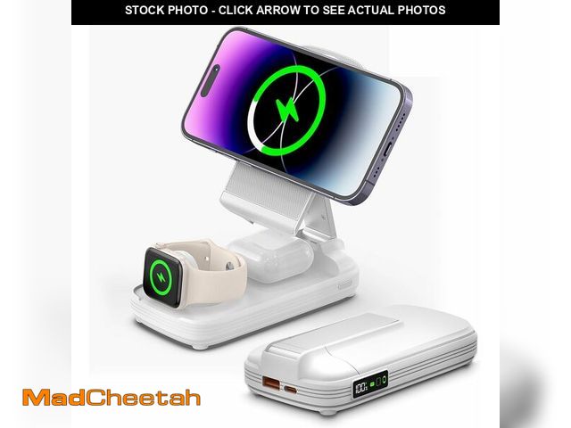 Lot 74-10821752 - 10000mAh Portable Charger Power Bank for iPhone 15/14/13/12 Series &amp; Apple Watch &amp; Airpods, ...