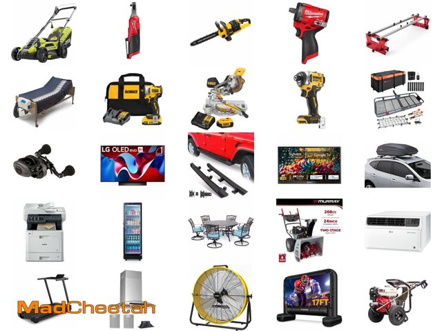 MadCheetah Sturgis - Overstock, Returns - Baby, Home, Tools & Home Improvement, Furniture, Health & Beauty, Electronics, Kitchen, Computers, Toys, Sports and More! - September 4, 2025