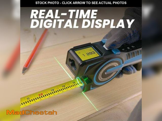 Lot 74-14321462 - MILESEEY 3-in-1 Digital Tape Measure, 330 ft. Laser Measure, Auto Lock Tape, Instant Digital Readout...
