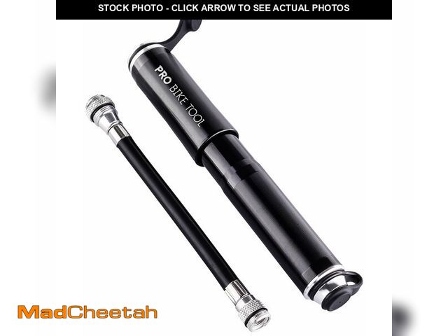 Lot 74-12704949 - PRO BIKE TOOL Mini Bike Pump - Fits Presta and Schrader Valves - Portable Bicycle Tire Pump - Compac...