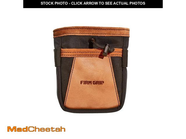 Lot 74-12516803 - FIRM GRIP Build-A-Rig Hybrid Leather/Nylon Fastener Pouch - UNUSED