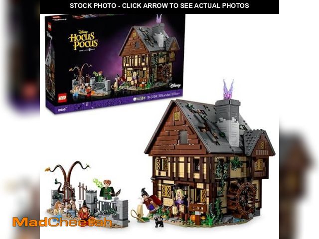 Lot 74-12473085 - LEGO Ideas Hocus Pocus The Sanderson Sister's Cottage - Building Set for Adults, Men &amp; Women, Ag...