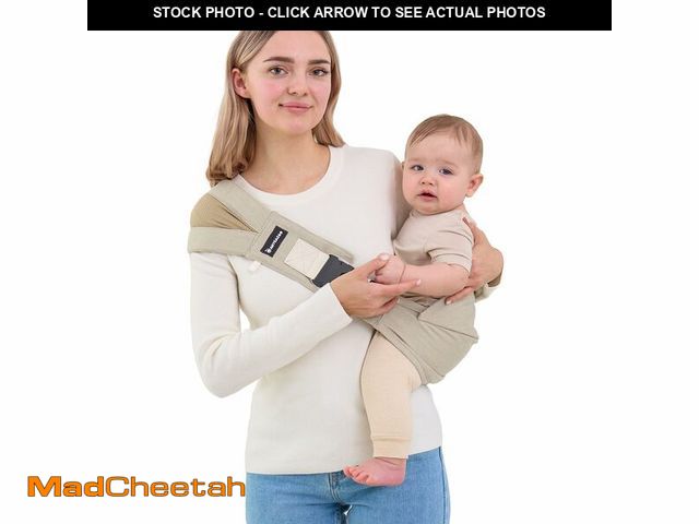 Lot 74-12709511 - AUYEAZGO Toddler Sling Carrier - Premium Cotton, Expandable &amp; Ergonomic, One Size Fits All, Idea...