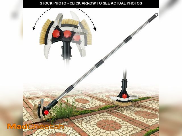 Lot 74-14474545 - Crack Weeder Tool for Driveway &amp; Patio, Crevice Weeding Tool with Long Handle, Stainless Steel W...