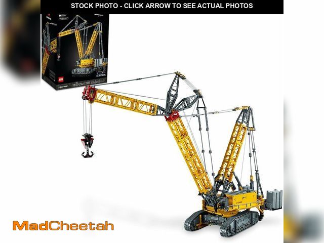 Lot 74-14586424 - LEGO Technic Liebherr Crawler Crane LR 13000 Model Kit - Bedroom or Office Decor for Adults, Ages 18...