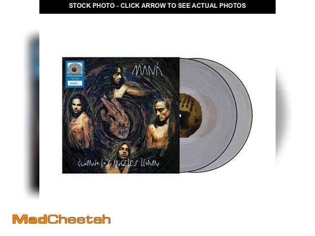 Lot 74-12860063 - ManÃ¡ - Cuando Los Angeles Lloran (30th Anniversary) - Walmart Exclusive Vinyl (Clear 2 LP) - UNUSED
