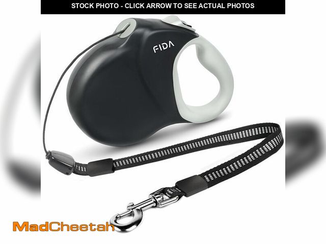 Lot 74-14426096 - Fida Upgraded Retractable Dog Leash 30ft, Heavy Duty Pet Walking Leash for Medium/Large Breed up to ...