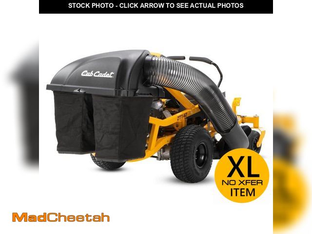 Lot 74-12585827 - Cub Cadet Original Equipment 42 in. and 46 in. Double Bagger for Ultima ZT1 Series Zero Turn Lawn Mo...
