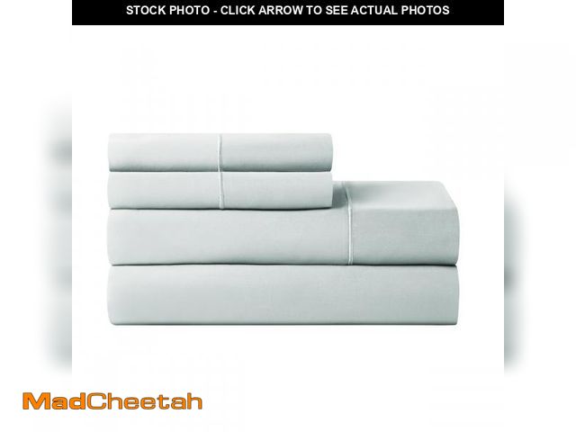 Lot 74-12527515 - Hotel Style 4-Piece 600 Thread Count Blue Egyptian Cotton Adult Bed Sheet Set, Full - Deep Pocket - ...