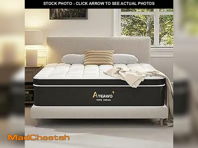 Lot 74-12571142 - Ayeawo King Size Mattress 14 Inch BAL1 - UNUSED