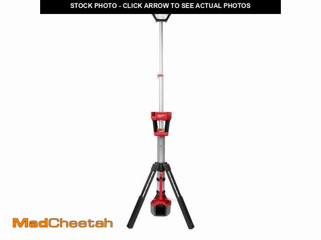 Lot 74-12793532 - Milwaukee M18 18-Volt Lithium-Ion Cordless Rocket Dual Power Tower Light (Tool-Only) - UNUSED