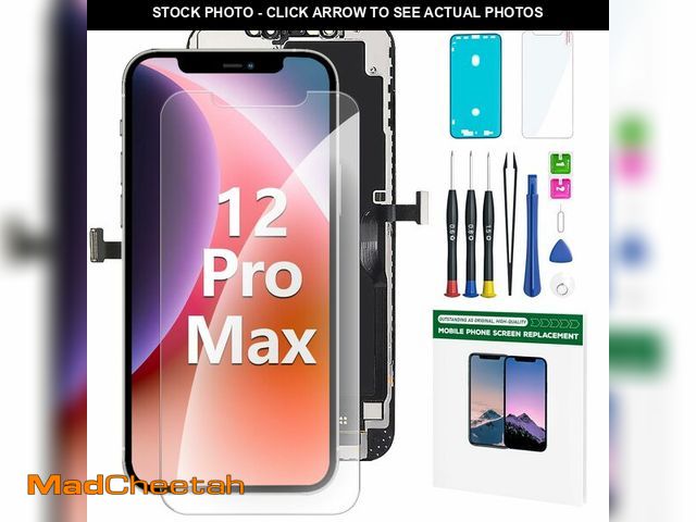 Lot 74-12841198 - FFtopu iPhone 12 Pro Max Screen Replacement Kit 6.7" LCD Display 3D Touch Full HD Digitizer Full Ass...