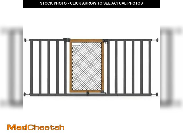 Lot 74-13733785 - Ingenuity Ingenuity Thruway 60XW Series Extra Wide Safety Pet&amp;Baby Gate,30"-60" Wide,26" Tall,Pr...