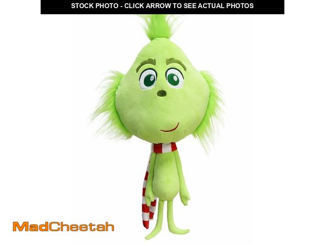 Lot 74-13629419 - RELIGES 21 inches Green Christmas Monster Plush Toy Ã¢â¬â Soft Christmas Stuffed Animal Doll for ...