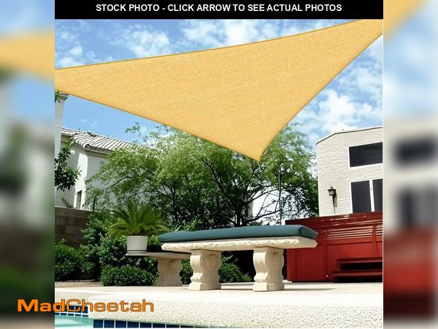 Lot 74-12762499 - Sun Shade Sail Heavy Duty UV Protection Sunshade for Backyard Garden Deck,Waterproof Sun Sail Shade,...