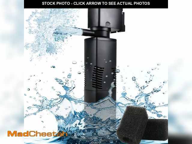 Lot 74-13712164 - Aquarium Filter for 55-150 Gallons Tank, Internal Fish Tank Filter, Powerful Pump Submersible for La...