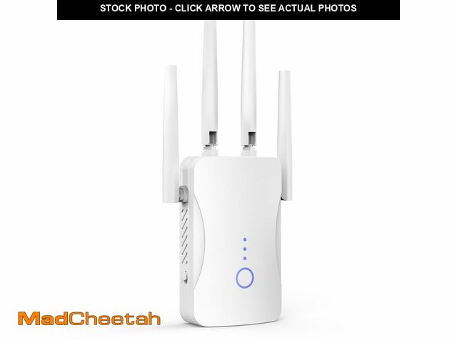 Lot 74-13946583 - 2026 WiFi Extender Signal Booster - 2.4GHz 300Mbps WiFi Booster for Home, Covers Up to 10999 Sq. Ft,...