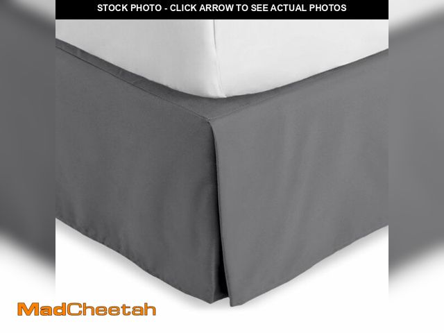 Lot 74-14057060 - Bare Home Kids Twin Bed Skirt - 15-Inch Tailored Drop Easy Fit - Bed Skirt for Beds - Center &amp; C...