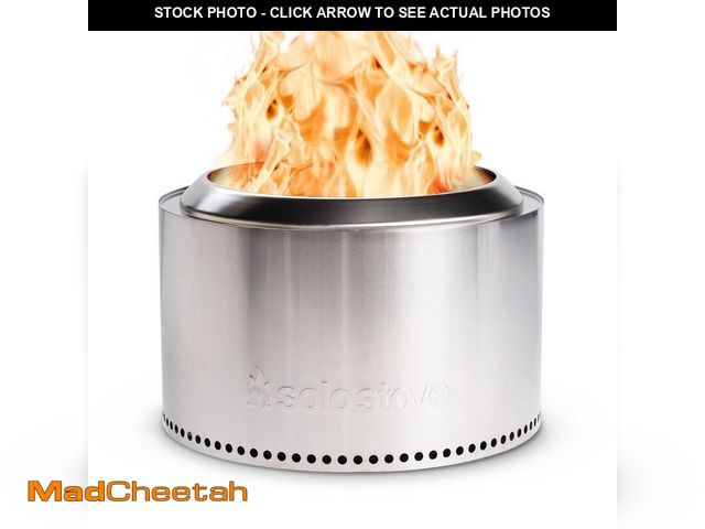 Lot 74-13019753 - Solo Stove Yukon 2.0 in.,27 in. x 17 in. Stainless Steel Wood Burning Fire Pit - UNUSED