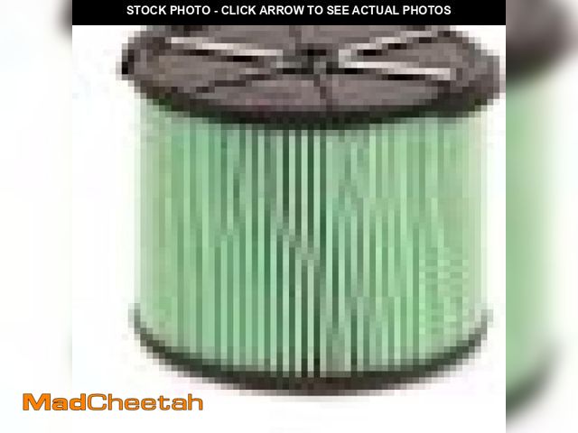 Lot 74-12484134 - RIDGID Genuine HEPA Material Pleated Shop Vacuum Filter Replacement For Most 3-4.5 Gal. RIDGID Wet D...