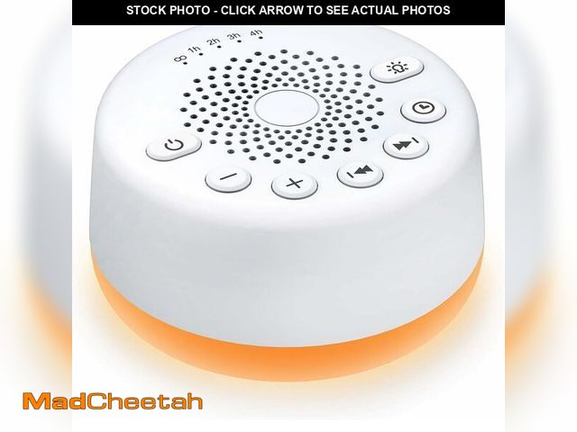Lot 74-14213726 - Sound Machine Easysleep White Noise Machine with 25 Soothing Sounds and Night Lights with Memory Fun...