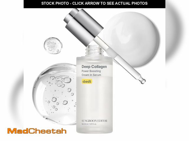 Lot 74-12717451 - SUNGBOON EDITOR Deep Collagen Anti-Wrinkle Cream In Serum | Volufiline, Real Collagen, Skin Volumizi...