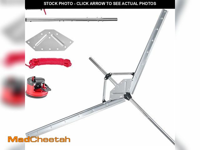 Lot 74-12544462 - VEVOR Lake Weed Cutter, Pond Aquatic Plant Cutting Tool with 62 in Max. Cut Width, Sharp and Heavy-D...