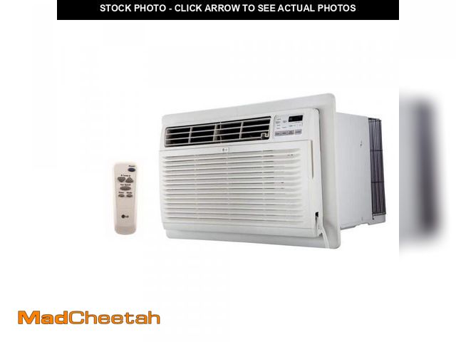 Lot 74-12251486 - LG 8,000 BTU 115V Through-the-Wall Air Conditioner Cools 350 sq. ft. with Remote and Dehumidifier - ...