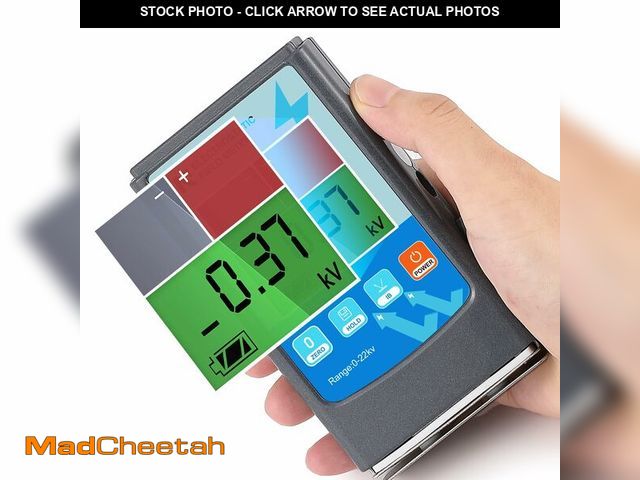 Lot 74-13454515 - NEWTRY FMX-003 Static Meter 0~20KV Electrostatic Field Meter ESD Test Meter 0~200V Ion Balance Teste...