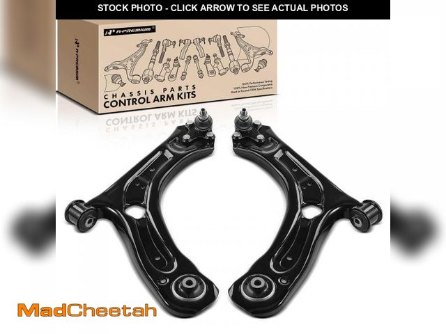 Lot 74-12419412 - A-Premium 2 x Front Lower Control Arm, with Ball Joint &amp; Bushing, Compatible with Volkswagen Pas...
