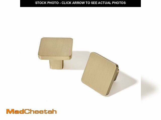 Lot 74-14154045 - TUNNY 10 Pack Classic Cabinet Knob-Champagne Bronze Single Hole Furniture Hardware Knob for Kitchen ...