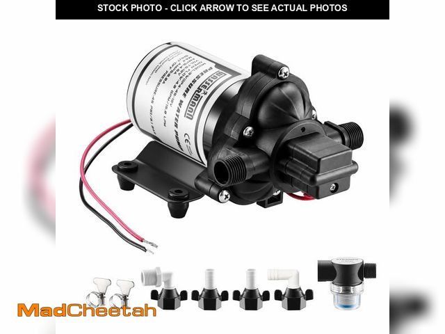 Lot 74-14274011 - WASSERMANN RV Pump, 12V Self-priming RV Water Pressure Pump 4.0GPM 45PSI with Pressure Switch, for R...