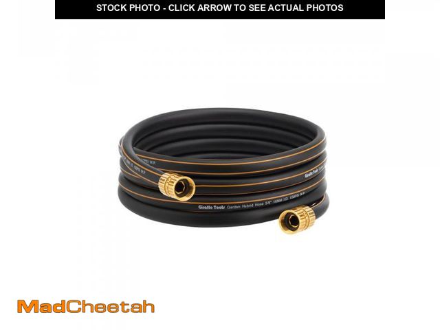Lot 74-12307110 - Giraffe Hybrid Leader Hose 5/8" x 15ft Custom Length, No Kink, Flexible, Leakproof Water Hose with F...