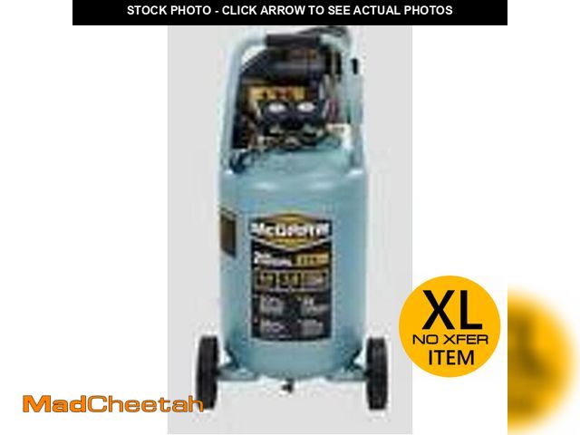 Lot 74-14082492 - MCGRAW 20 Gallon, 135 PSI Oil-Lube Vertical Shop/Auto Air Compressor - USED