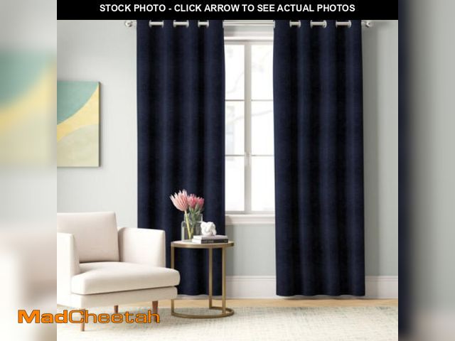 Lot 74-2460407 - SET OF 2 Foundstone Meadow Solid Color Room Darkening Thermal Grommet Curtain Panels LGLY7080 Curtai...