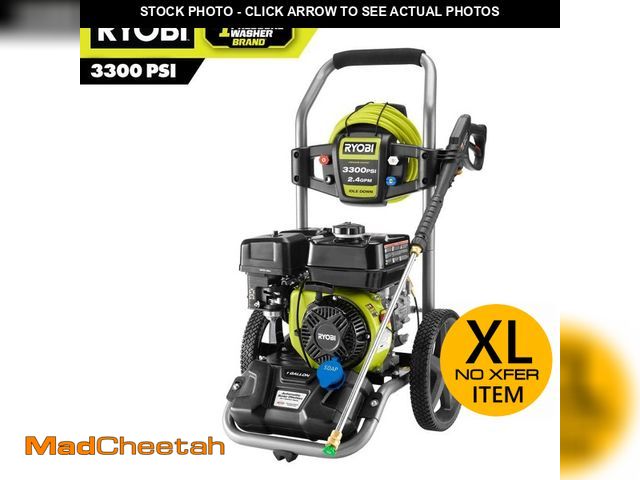 Lot 74-14255767 - RYOBI 3300 PSI 2.4 GPM Cold Water Gas Pressure Washer with 212cc Engine - UNUSED