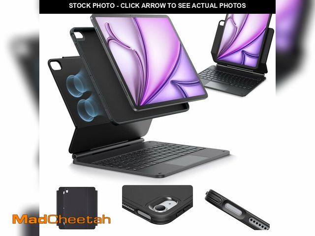 Lot 74-14475384 - ESR for iPad Air 13 Inch Case Keyboard, Multi-Mode Magnetic Stand - UNUSED