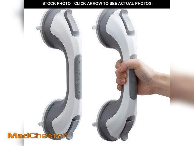 Lot 74-13548975 - TAILI Shower Grab Bar, 2 Pack 12 Inch Suction Grab Bars for Bathtubs and Showers for Elderly, Shower...