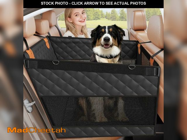 Lot 74-13548499 - Smatto Dog Car Seat for Large Medium Dogs, Back Seat Extender for Pets with Hard Bottom, Strong Supp...