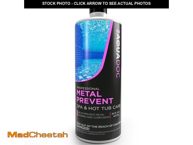 Lot 74-14064819 - Spa Metal Control and Stain Protector to Protect Hot Tub Surfaces 16oz - Metal Gone Hot Tub Chemical...