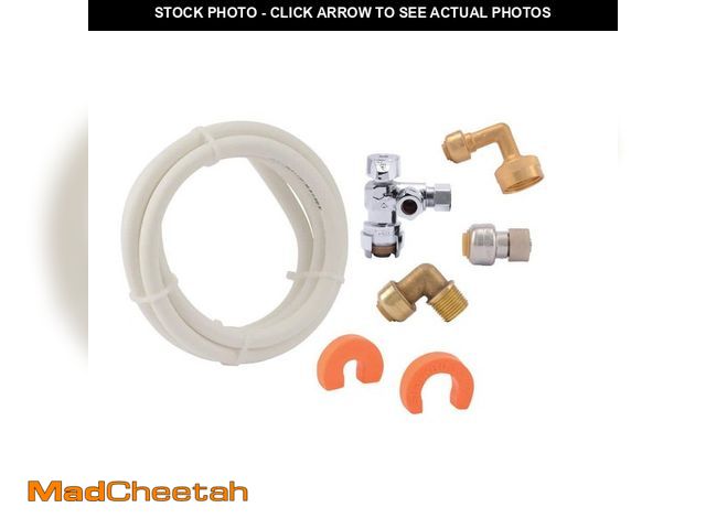 Lot 74-14223509 - SharkBite 1/2 in. Brass Push-to-Connect Dishwasher Installation Kit - UNUSED